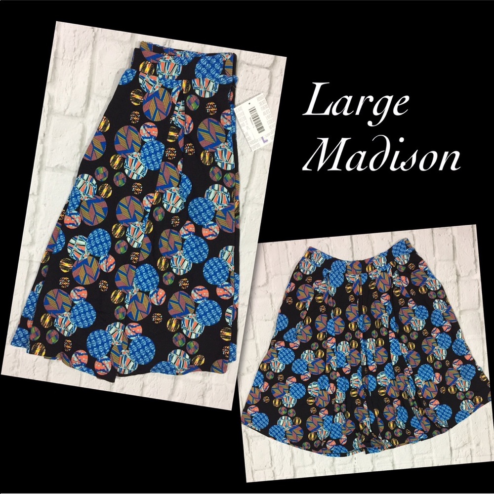 NWT LuLaRoe Large Madison Skirt.